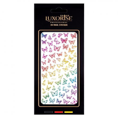 Folie Sticker Unghii Butterfly DP2020 - LUXORISE - Idei cadou nail art - Abtibilduri Unghii/ Stickere