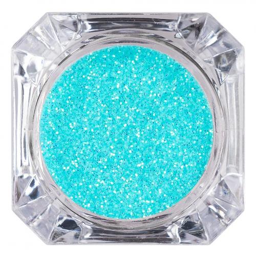 Sclipici Glitter Unghii Pulbere LUXORISE - Ocean Blue - Idei cadou nail art - Sclipici Glitter Unghii