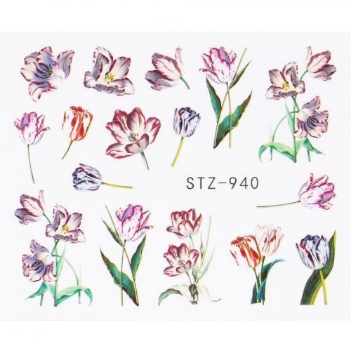 Tatuaj Unghii LUXORISE Flower Wear - STZ-940 - Idei cadou nail art - Tatuaje Unghii